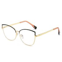 Metal glasses with blue light and UV protection 9742-GT