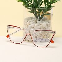 Plastic frame with anti-blue light protection lenses, with spring hinges Elit 5712-EL