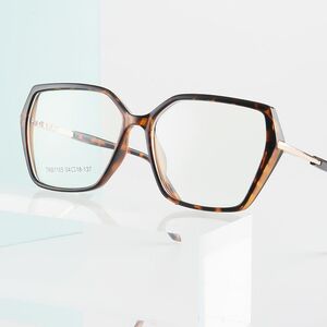 TR90 plastic frame or glasses with blue light protection, with spring hinges FA87155