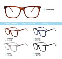 Plastic frames for glasses acetate material WD1345