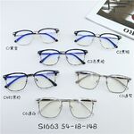 Hybrid metal + TR90 frame with Blue Block coating SANTA S1663