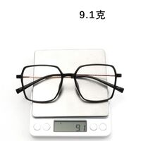 Hybrid frame, titanium alloy + TR90 SANTA M8012