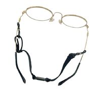 Шнурок-резинка - фиксатор для очков спортивный с регулируемой длиной, 22 см, крепление - петля