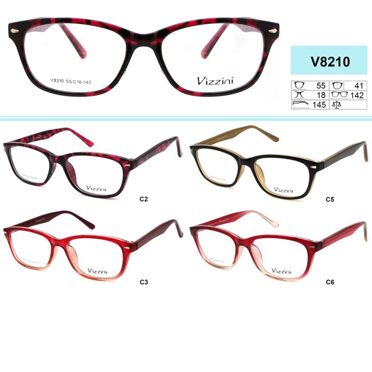 Plastic eyeglass frame VIZZINI V8210