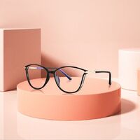 TR90 plastic frame or glasses with blue light protection, with spring hinges FA87042 