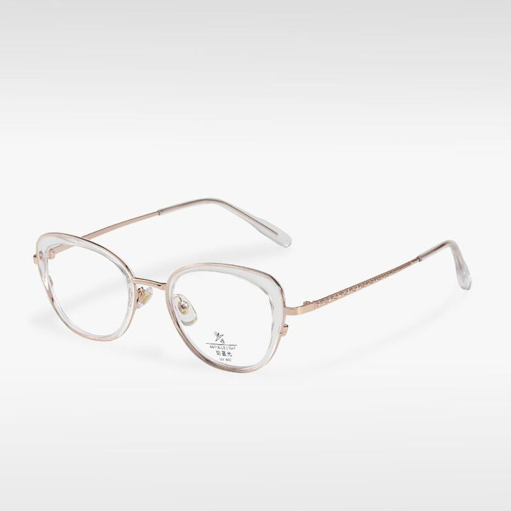 Combined frame (metal + TR90) with Blue Ray Cut protection lenses MAMO S11802