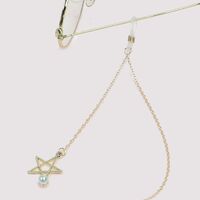 Металлическая медная нескользящая цепочка 