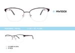 Оправа для очков металлическая женская полуободковая MW5008
