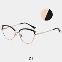 Оправа для очков комбинированная (металл + TR90) с защитой от синего света, с флексом FA87279