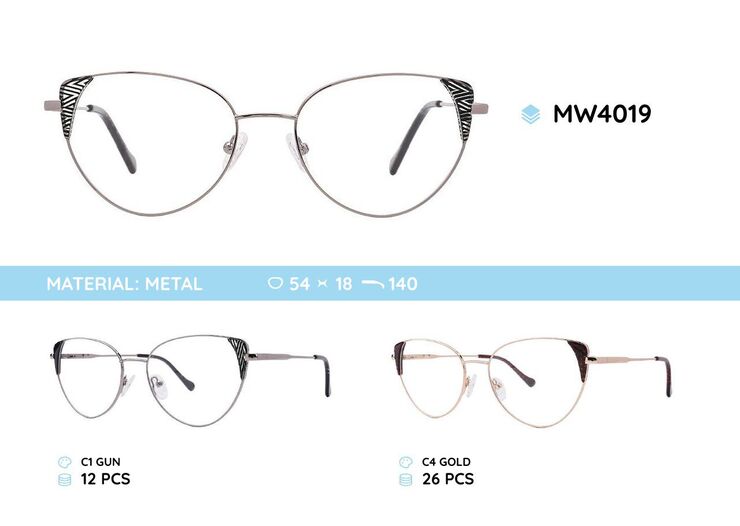 Оправа металлическая MW4019
