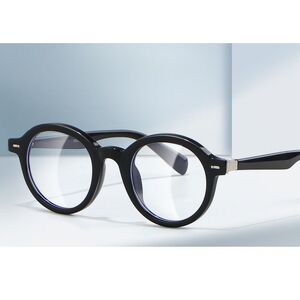 Acetate plastic frame with Blue Ray Cut protection lenses MAMO AC012