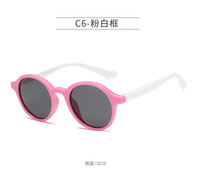 Polarized silicone sunglasses with UV400 protection for kids T11015