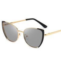 Очки металлические фотохромные с защитой от синего света 9738-GT