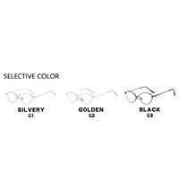 Очки металлические женские с защитой от синего света 606-6277-31301-PN