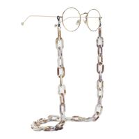 Acrylic non-slip eyeglasses chain GB057
