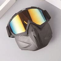 Очки-маска защитные противоударные спортивные 09321D