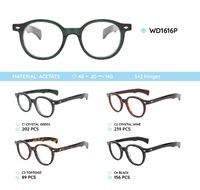 Plastic acetate eyeglasses frame WD1616P