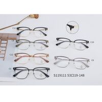 Оправа полуободковая комбинированная (металл + TR90) с линзами Blue Ray Cut MAMO S119111