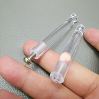 Держатель (кронштейн) для очков, под носоупоры, для вставки в пазы стоек для очков, 78*9 мм