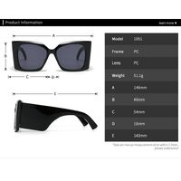 Plastic cat-eye sunglasses for women 1051-EL