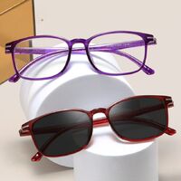 Photochromic TR90 glasses with protection Blue Cut KY008变色