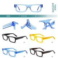 Оправа пластиковая из плотного ацетата Big City H2842