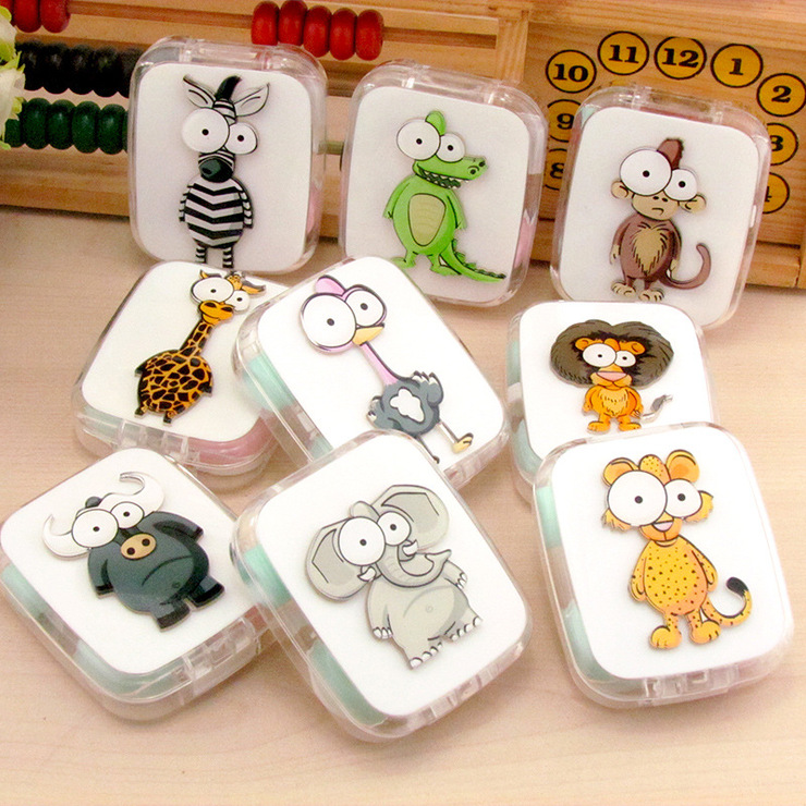 Kit for soft contact lenses (Kits for contact lenses) W9Animal