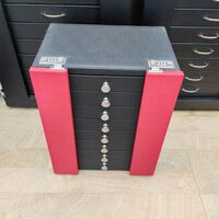 Офисный бокс настольный - витрина для оправ и очков, с кодовыми замками, на 64 места JS-C230918