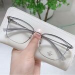 Оправа полуободковая комбинированная (металл + TR90) с линзами Blue Ray Cut MAMO H17015