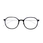 Hybrid frame, metal + TR90, with Blue Block coating SANTA M8063