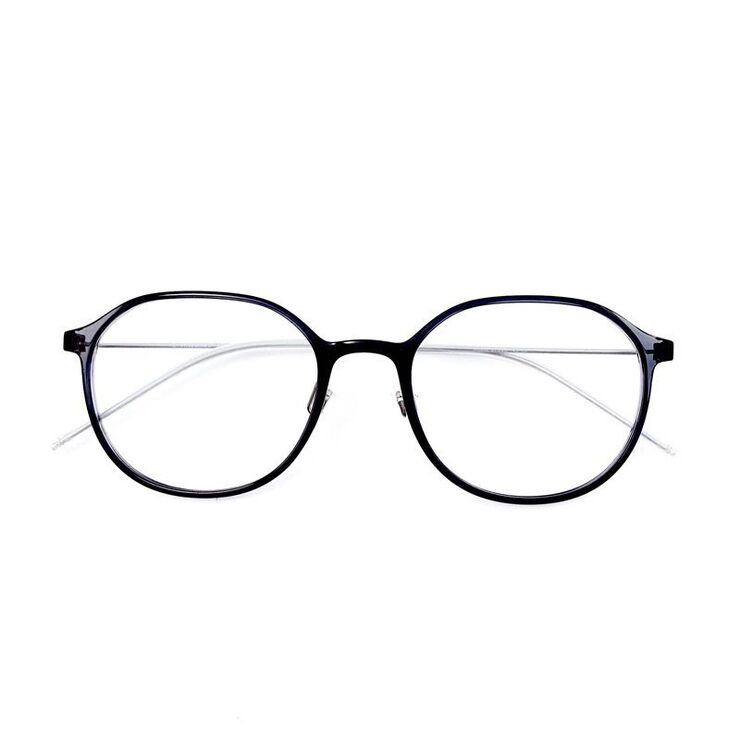 Hybrid frame, metal + TR90, with Blue Block coating SANTA M8063