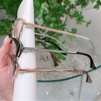 Оправа комбинированная (металл + TR90) с линзами Blue Ray Cut и флексами MAMO S11858