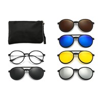 El Dorado frames with polarized sunshades set (clip-on) on magnet 2322 (5 pieces) 
