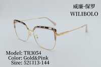 Оправа металл + TR90 ультратонкая женская с флексом Wilibolo TR3054