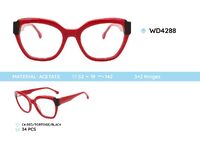 Plastic acetate eyeglasses frame for women WD4288