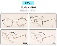 Metal eyeglasses frame for kids with spring hinges Nano Bimbo 610106 (item in stock)
