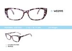 Plastic acetate eyeglasses frame for women WD2195