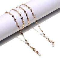 Stylish fashion rhinestone glasses chain with hearts GL1304