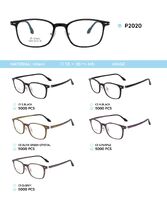 Plastic Ultem eyeglasses frame P2020