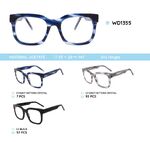 Plastic frames for glasses acetate material WD1355