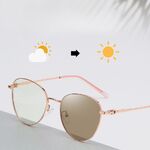 Photochromic glasses with blue light and UV protection 9650-2-GT