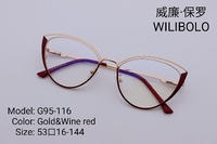 Metal ultrathin frames Wilibolo G95-116