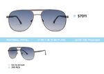 Metal frame polarized sunglasses S7011