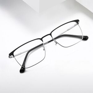 Metal glasses with blue light and UV protection 9682-2-GT