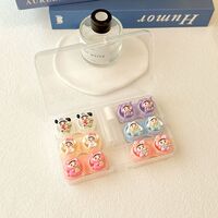 Soft contact lens kit with 6 containers B-21DIY6款六副装