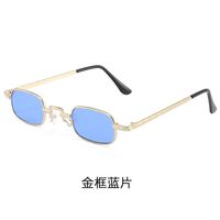 Солнцезащитные металлические мини очки R03