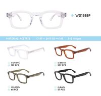 Plastic acetate eyeglasses frame WD1585P