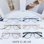 Hybrid frame, plastic + metal, with Blue Block coating SANTA 01076