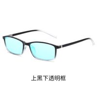 Blue Block TR90 glasses with blue light protection for colorblind people, with case KY2821-9色盲镜