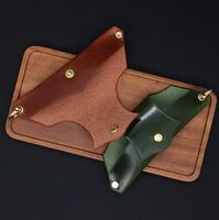 Genuine leather glasses case ZY002